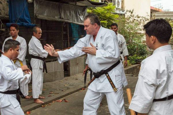 Robert Bob Campbell Uechi Ryu, Kanei Uechi Karate